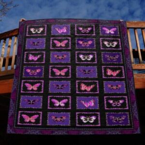 Purple Paradise Quilt Blanket Tt99  Quilt